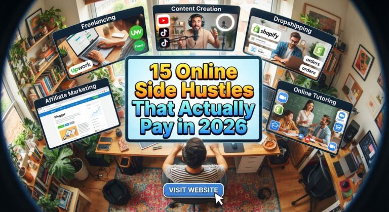 Best Online Side Hustles That Actually Pay