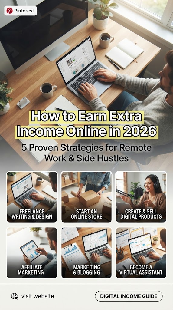  How to Earn Extra Income Online in 2026