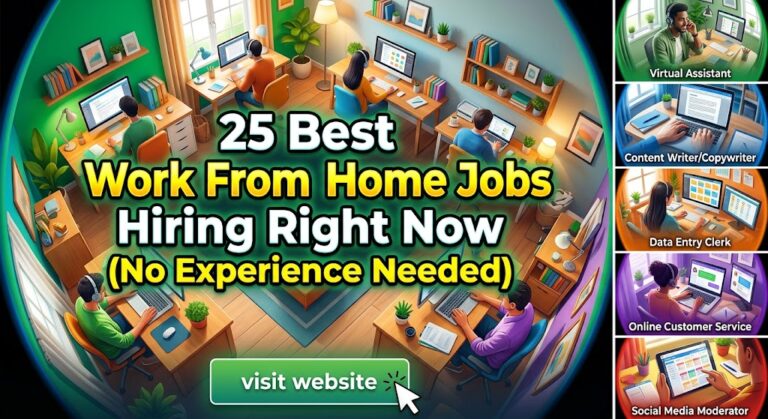 Best Work From Home Jobs Hiring Now