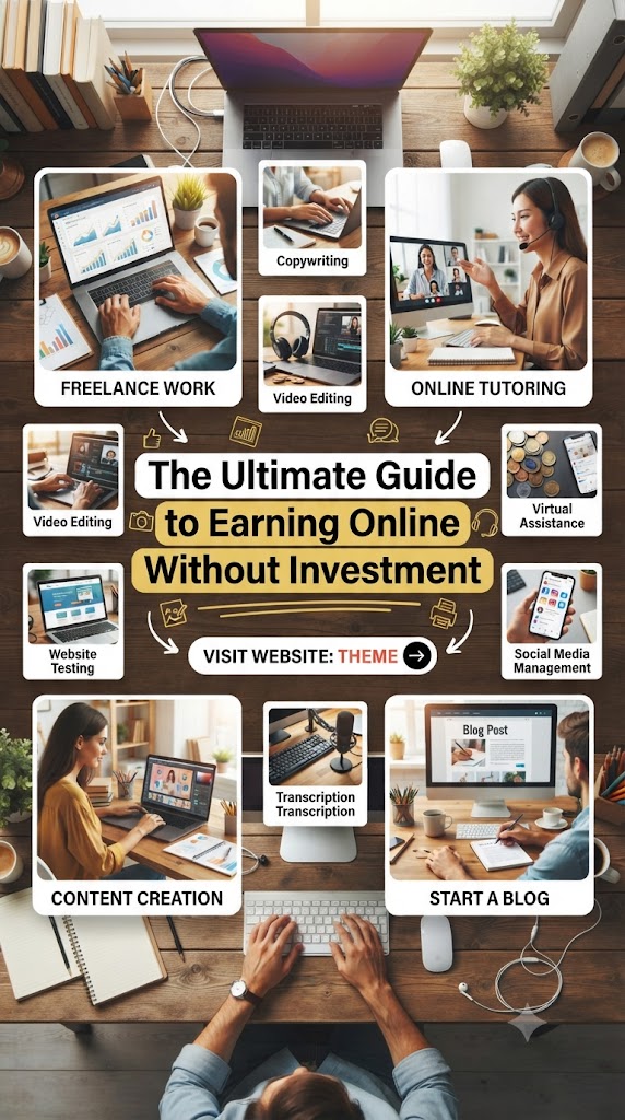 The Ultimate Guide to Earning Online Without Investment