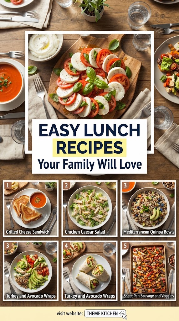 Easy Lunch Recipes Your Family Will Love