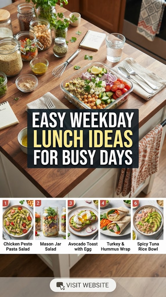 Easy Weekday Lunch Ideas for Busy Days