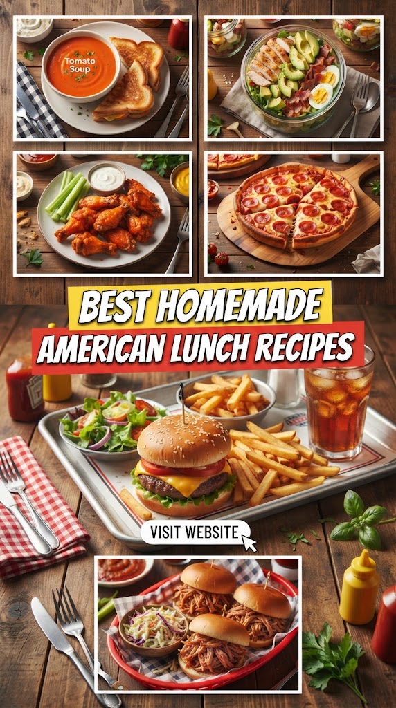 Best Homemade American Lunch Recipes