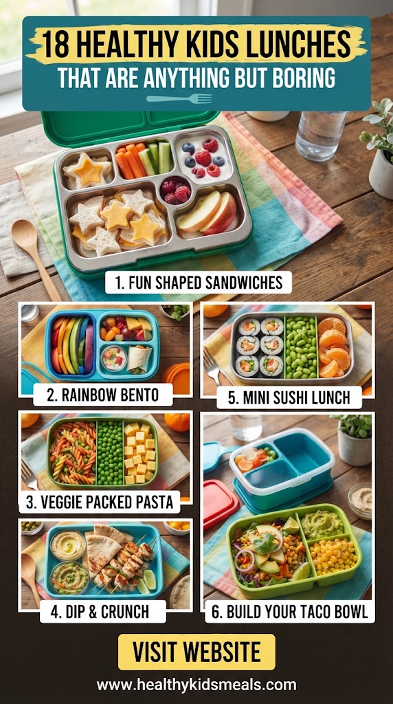 18 Healthy Kids Lunches That Are Anything But Borin