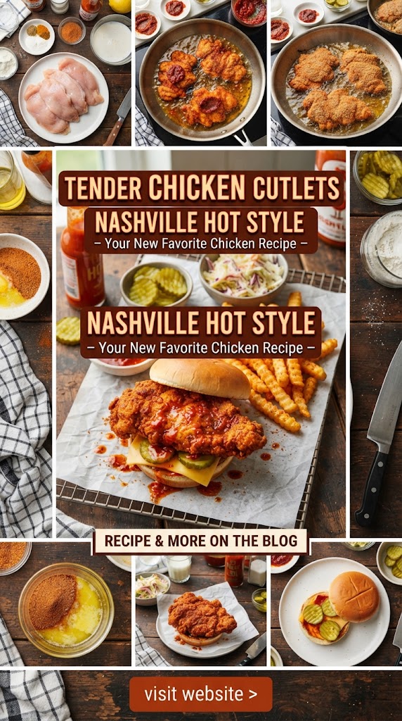 Tender Chicken Cutlets Nashville Hot Style – Your New Favorite Chicken Recipea