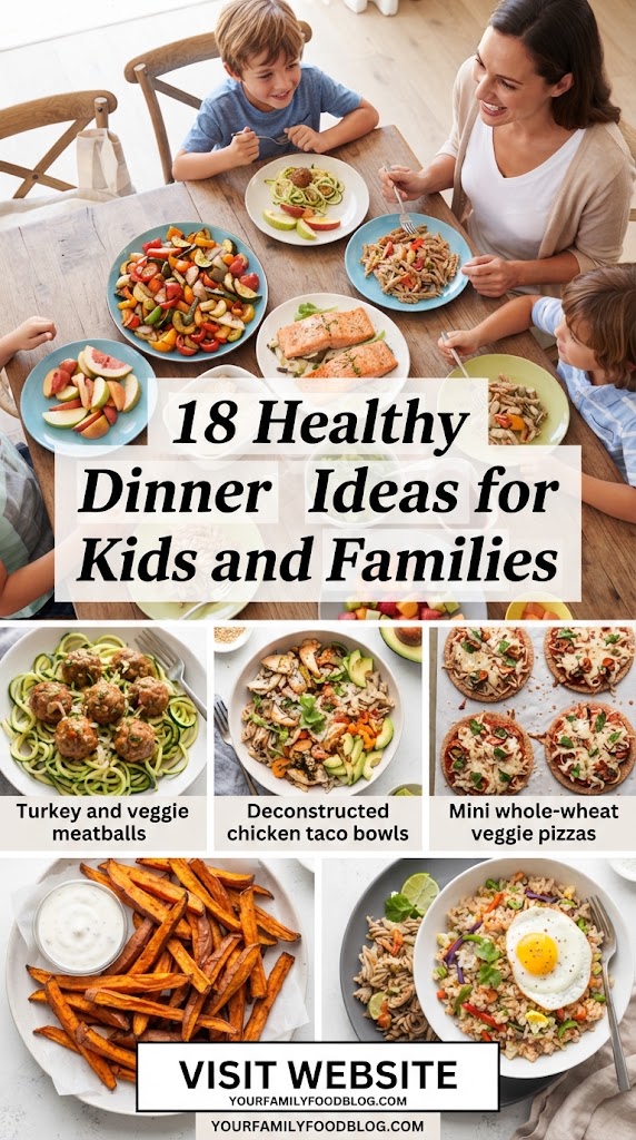18 Healthy Dinner Ideas for Kids and Families