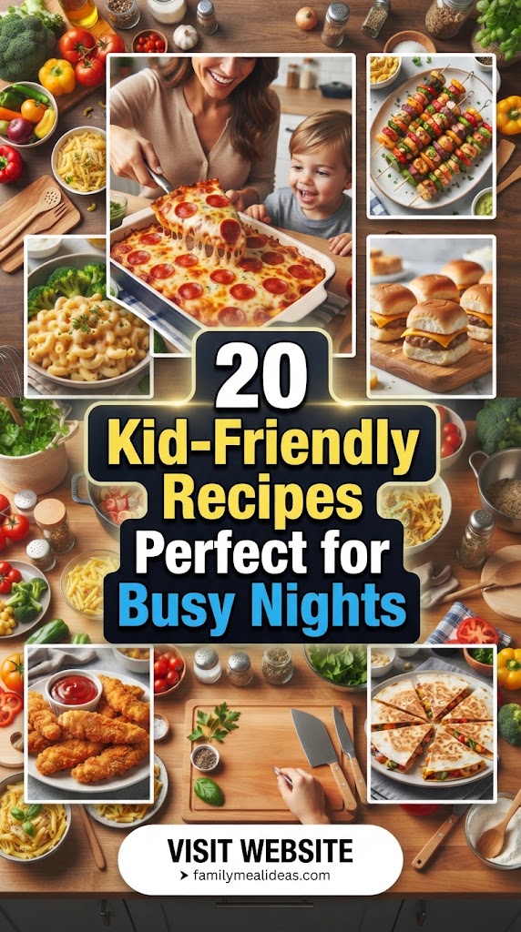 20 Kid-Friendly Recipes Perfect for Busy Nights