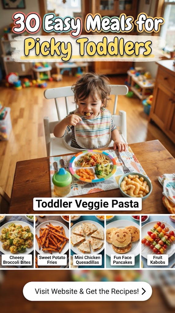 30 Easy Meals for Picky Toddlers