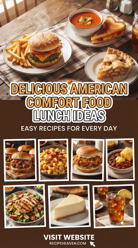Delicious American Comfort Food Lunch Ideas