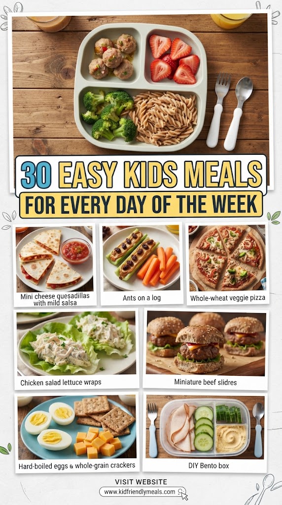 30 Easy Kids Meals for Every Day of the Week