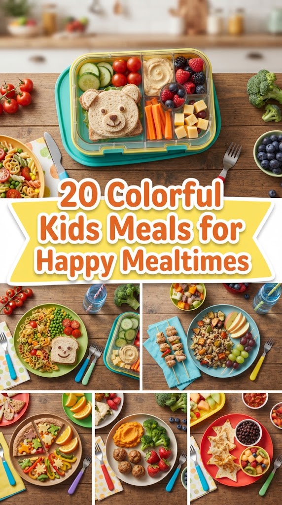 20 Colorful Kids Meals for Happy Mealtimes