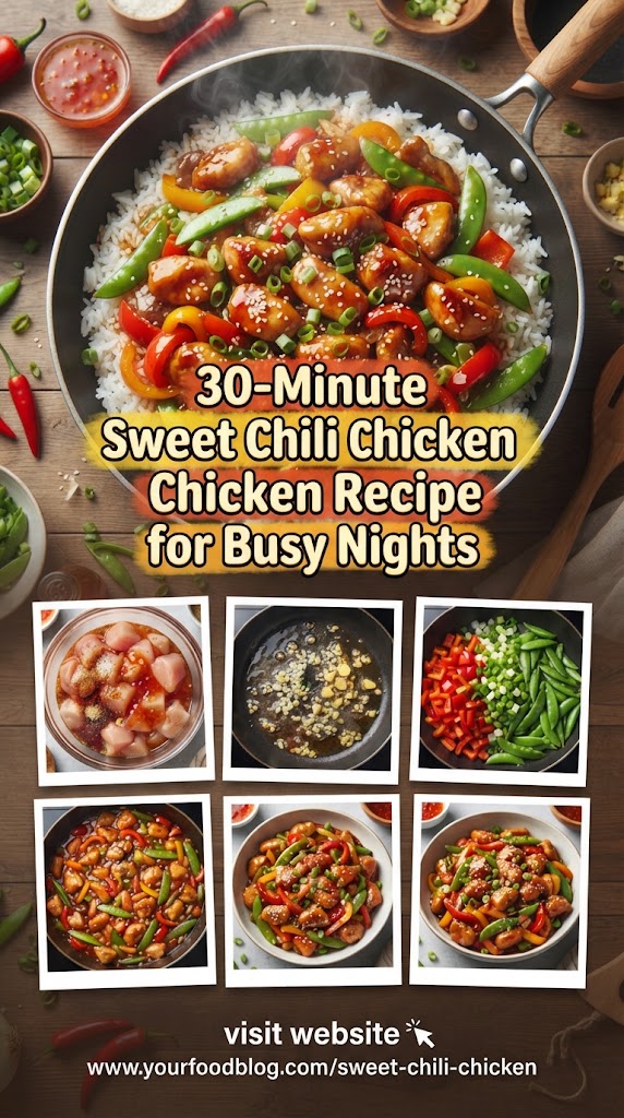 30-Minute Sweet Chili Chicken Recipe for Busy Nights